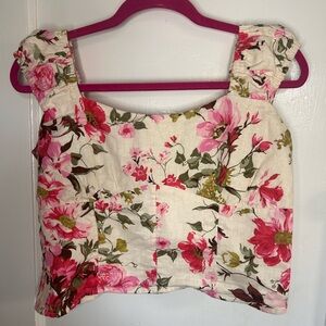 Abercrombie & Fitch floral tank